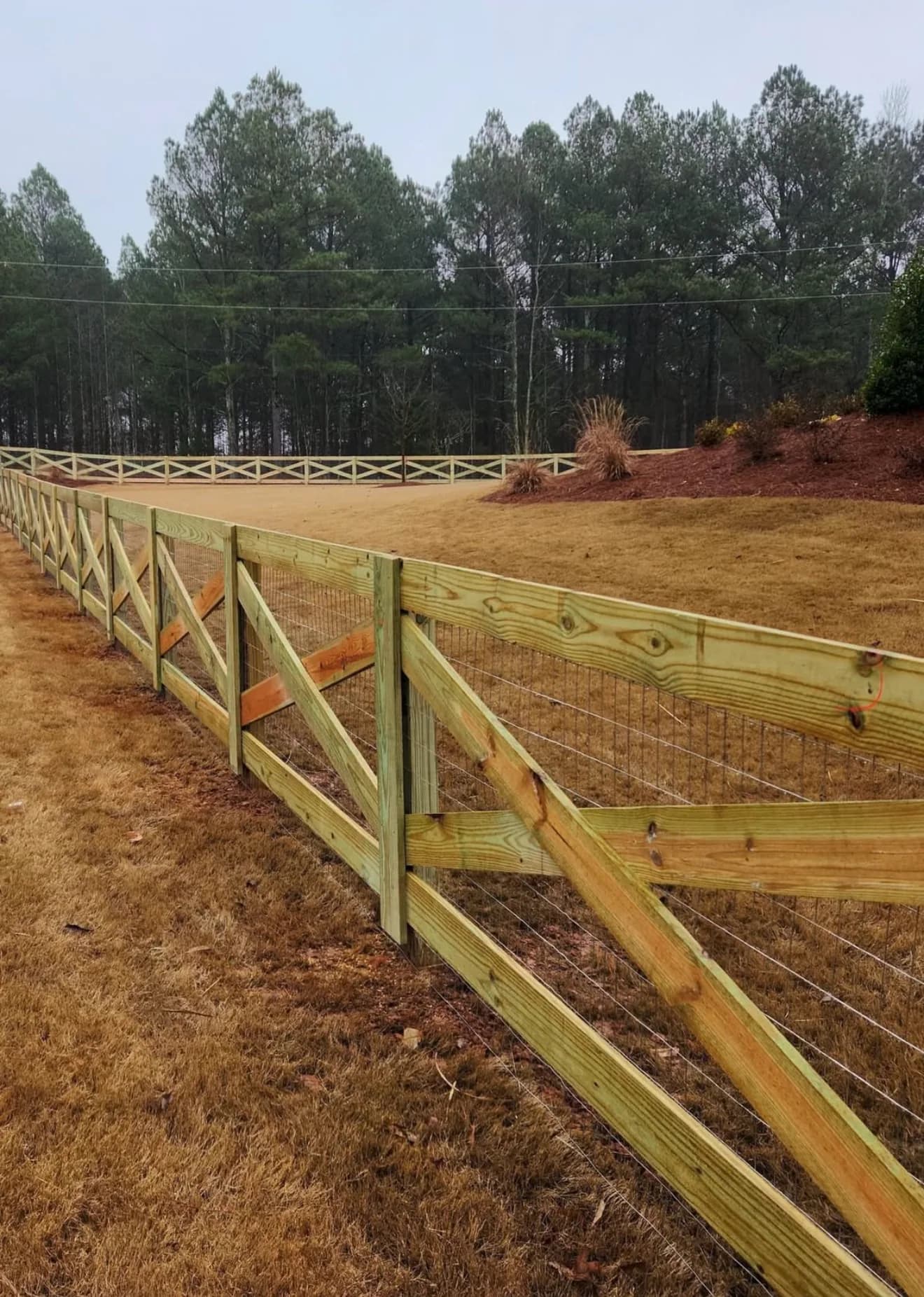 Agricultural Fences install by A Class Fencing in Calgary