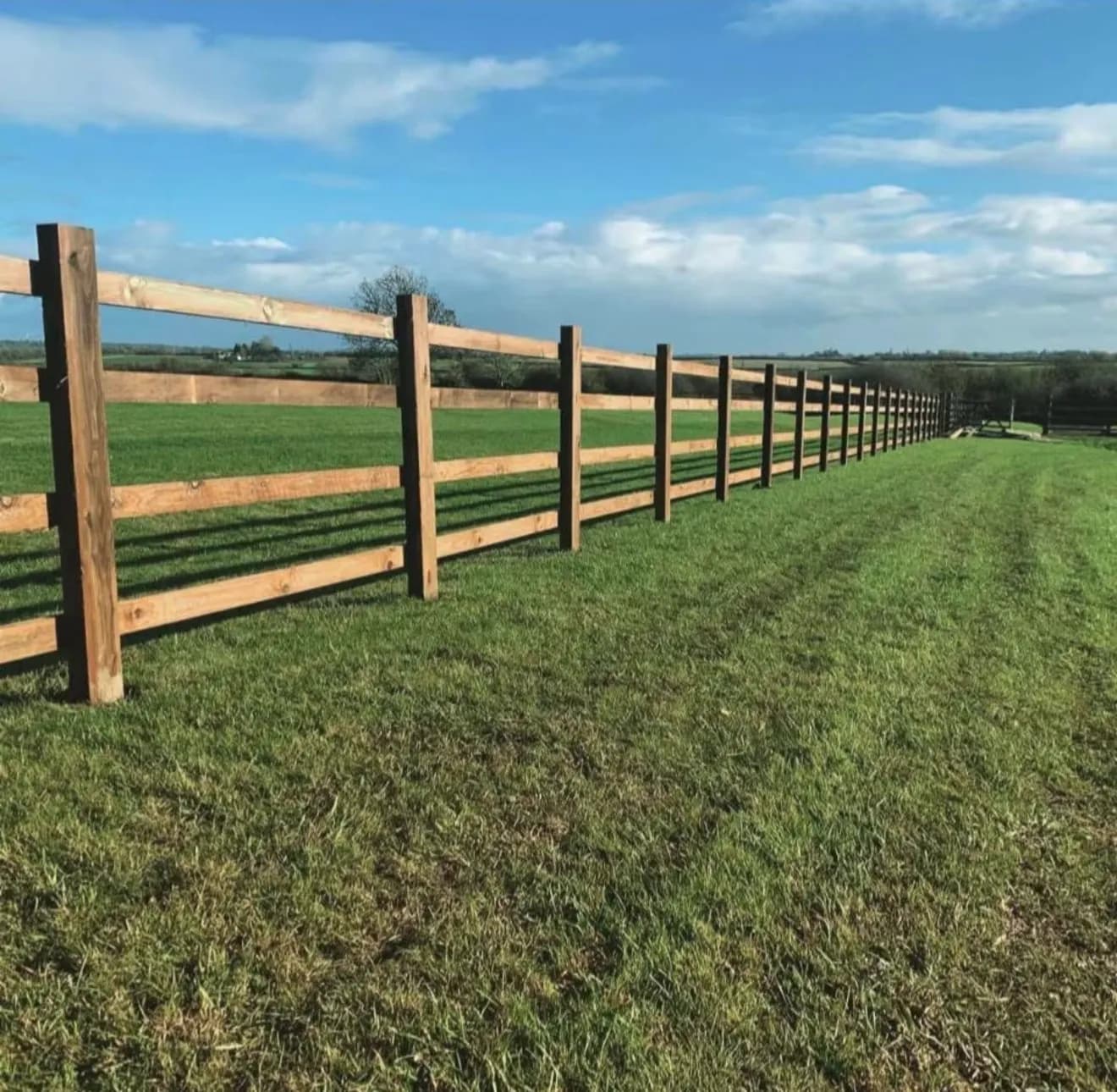 Agricultural Fences install by A Class Fencing in Calgary