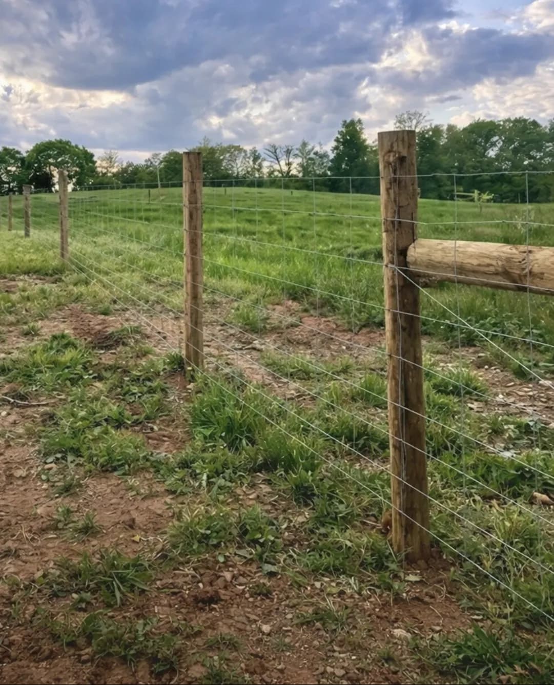 Agricultural Fences install by A Class Fencing in Calgary