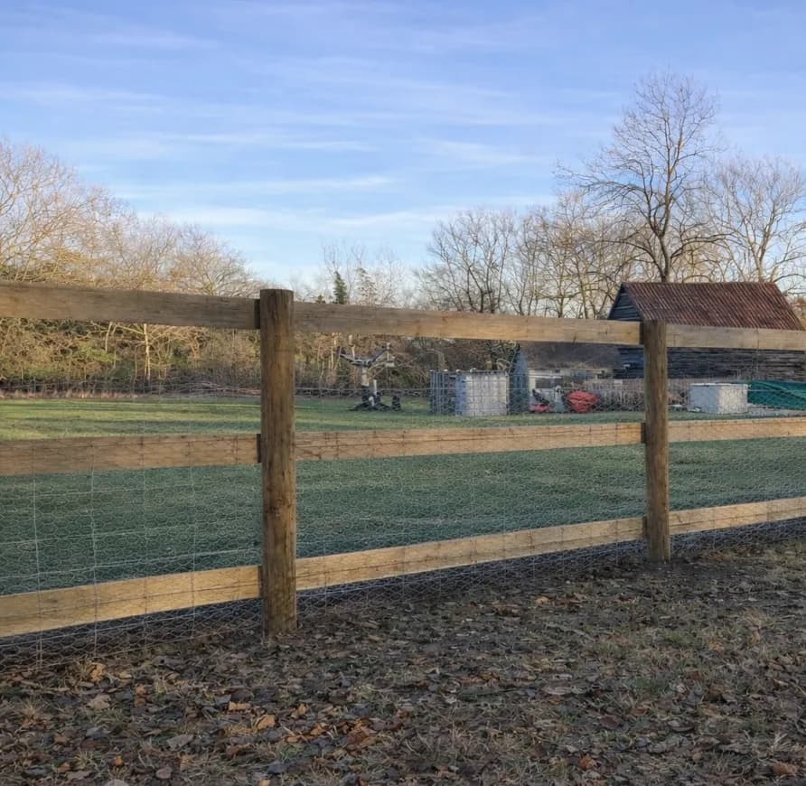 Agricultural Fences install by A Class Fencing in Calgary
